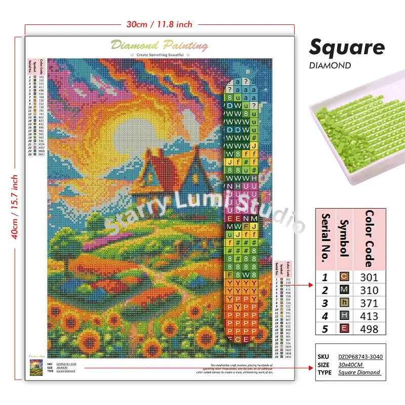 Fruit Cup 5D DIY Diamond Paint - огляд і ціна Embroidery Embellishments