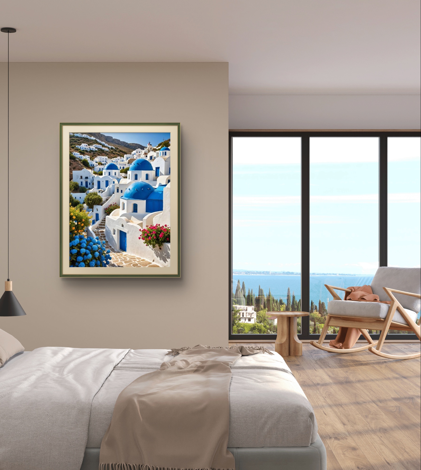 1pc frameless Aegean Sea Blue  - огляд і ціна Embroidery Embellishments