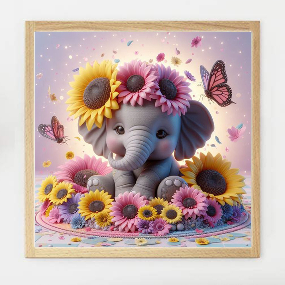 Evershine Elephant Diamond Pai - огляд і ціна Embroidery Embellishments