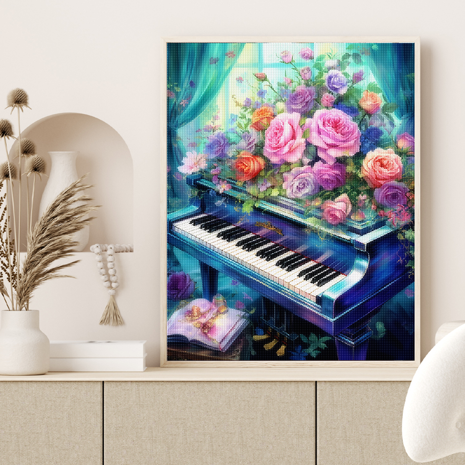 1pc frameless  Diamond Paintin - огляд і ціна Embroidery Embellishments
